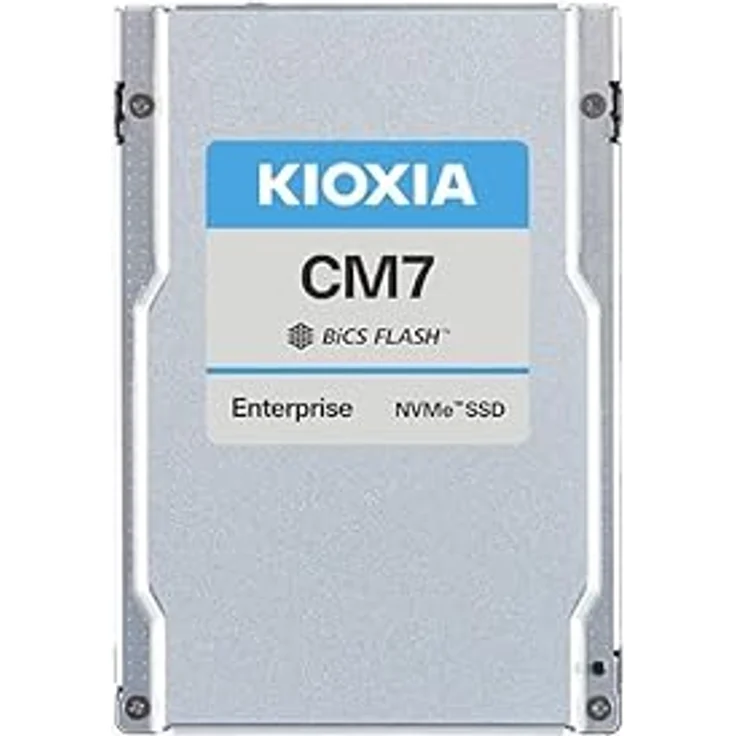 Kioxia Read Intensive KCMYXRUG3T84, PCIe Gen5 1x4, 2x2, 3840GB TLC SSD (15mm, BiCS Flash)