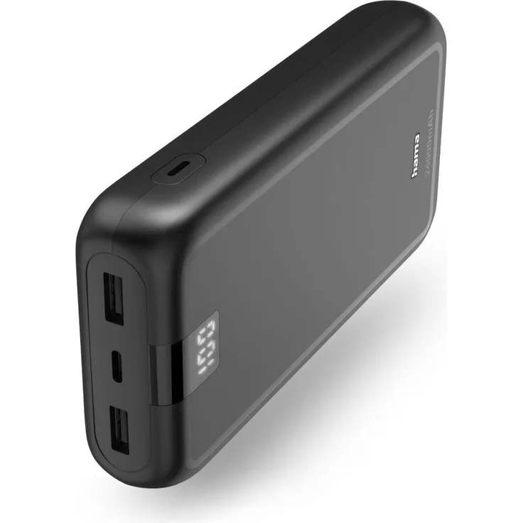 Hama Performance 24 (24000 mAh), Powerbank, Grau