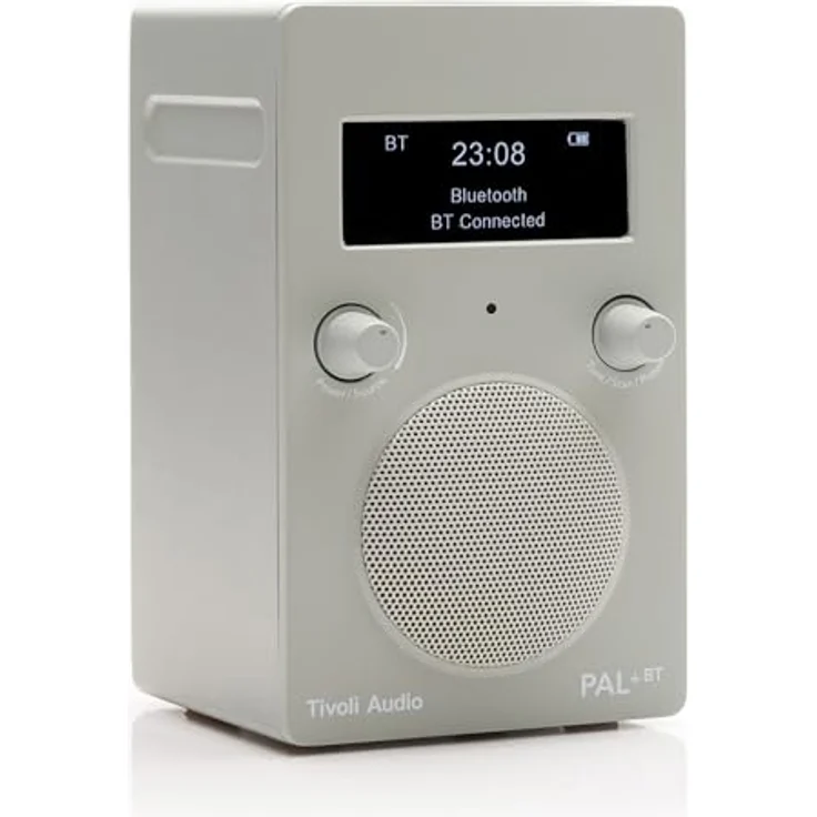 Tivoli Audio PAL+ BT3, Tragbares DAB+/FM/Bluetooth Radio mit 10 Stunden Akkulaufzeit, grau – Bild 3