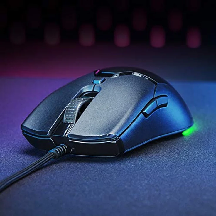 Razer Viper Mini Ultraleichte Gaming-Maus, schnellste Gaming-Switches, optischer Sensor, 8500 DPI, Chroma RGB Unterleuchtbeleuchtung, 6 programmierbare Tasten, Drag-Free Cord - Klassisches Schwarz – Bild 4