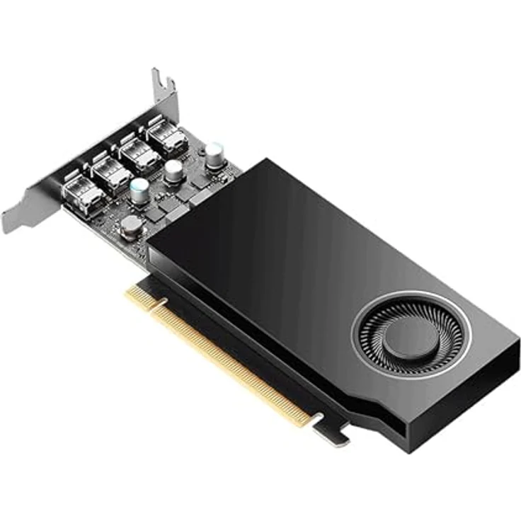 PNY 8GB RTX A1000 LP 4xmDP Full Retail, Next-Gen-Grafikkarte mit 8 GB GDDR6-Speicher – Bild 2