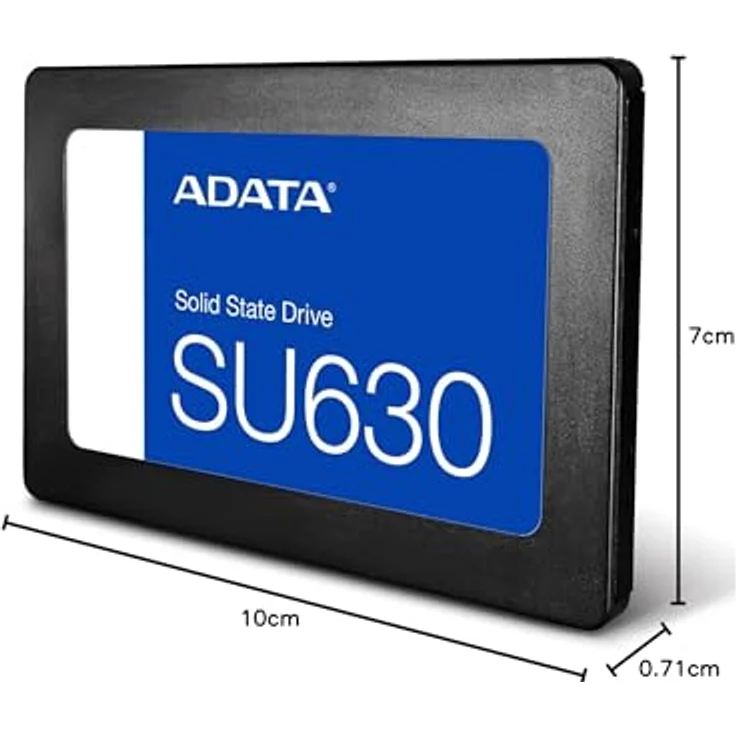 ADATA Ultimate SU630 - Solid-State-Disk - 1.92 TB - intern - 2.5 Zoll (6.4 cm) - SATA 6Gb/s - Schwarz (ASU630SS-1T92Q-R) – Bild 5