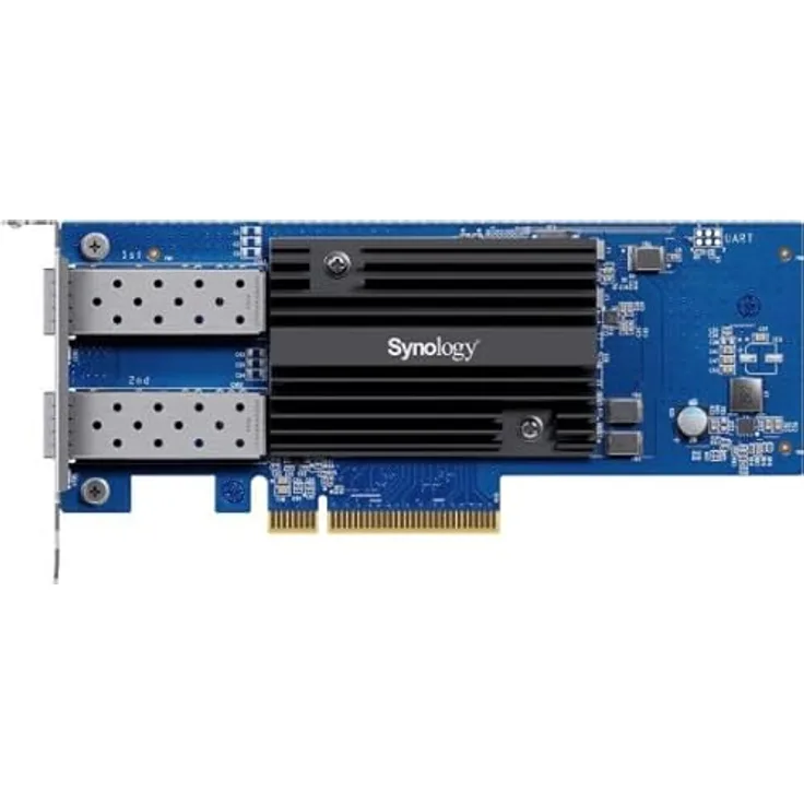 Synology E10G30-F2 Dual-Port 10GbE SFP+ add-in Card for Synology Systems, Schnelle und effiziente Leistung