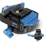 SIRUI Arca Schnellwechselplatten-Set mit 360 Grad drehbarem Panoramakopf, universeller Kamerahalterungsadapter mit 1/4 Zoll und 3/8 Zoll Gewinde, Schnellspannplatte für Stativ, Einbeinstativ (QC-38P)