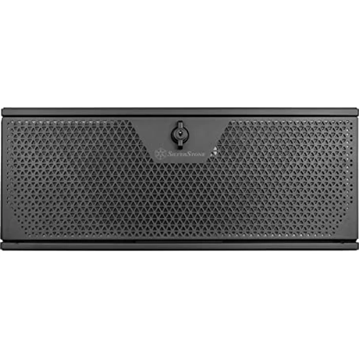 SilverStone Technology SST-RM44-4HE-Rackmount-Servergehäuse mit verbesserter Flüssigkühlkompatibilität, Schwarz – Bild 2