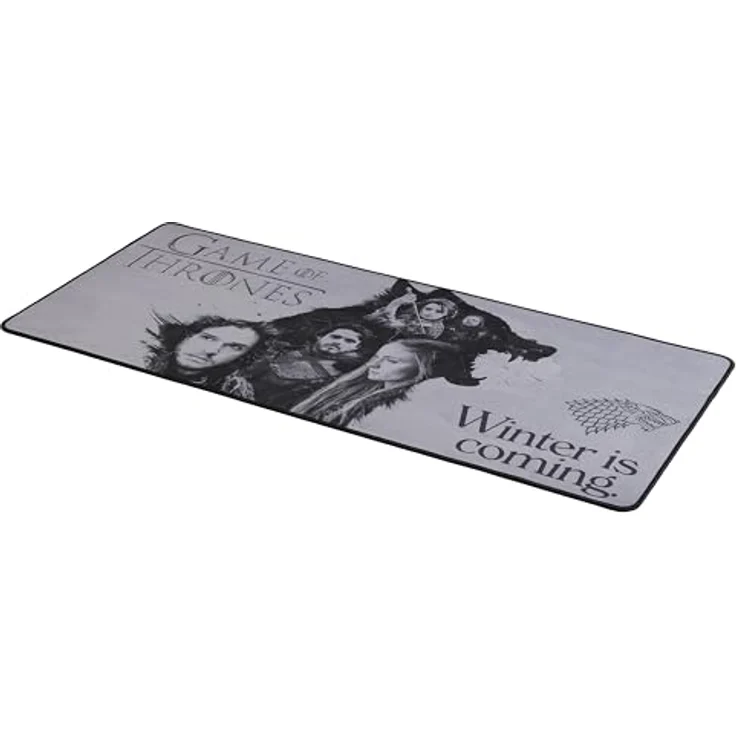 Subsonic Game of Thrones XXL Schreibtischunterlage, Mausmatte mit rutschfester Gummibasis und wasserabweisendem Druck, 90 cm x 40 cm, Mehrfarbig – Bild 3