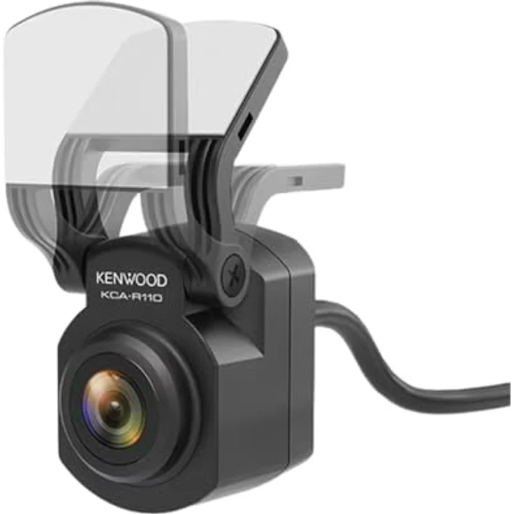Kenwood KCA-R110, Full HD Rückfahrkamera für DRV-A510W/-A310W, wasserdicht, 131,6° Weitwinkelobjektiv, schwarz – Bild 3
