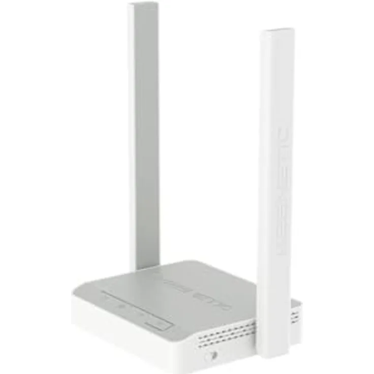 Keenetic Starter N300, Mesh-WLAN-Router mit 3-Port-Smart-Switch und erweiterten Sicherheitsfunktionen