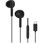 VIVANCO USB Type-C® Capsule In-Ear Stereo Headset, kabelgebunden (64120) In-Ear Kopfhörer mit integrierter Fernbedienung