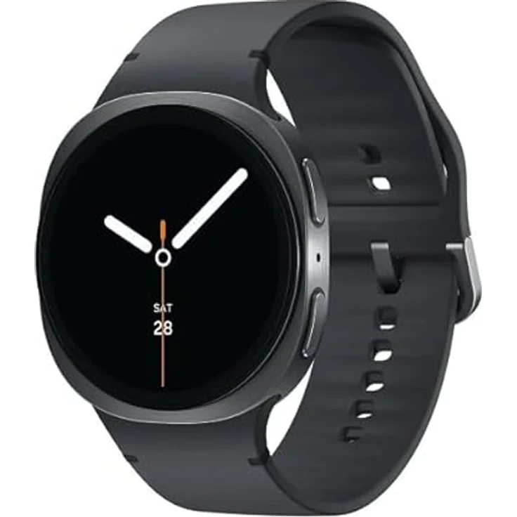 Samsung Galaxy Watch8, Smartwatch 44mm BT mit AI-Fitness-Tracking und Herzgesundheits-Analyse, Graphit – Bild 1