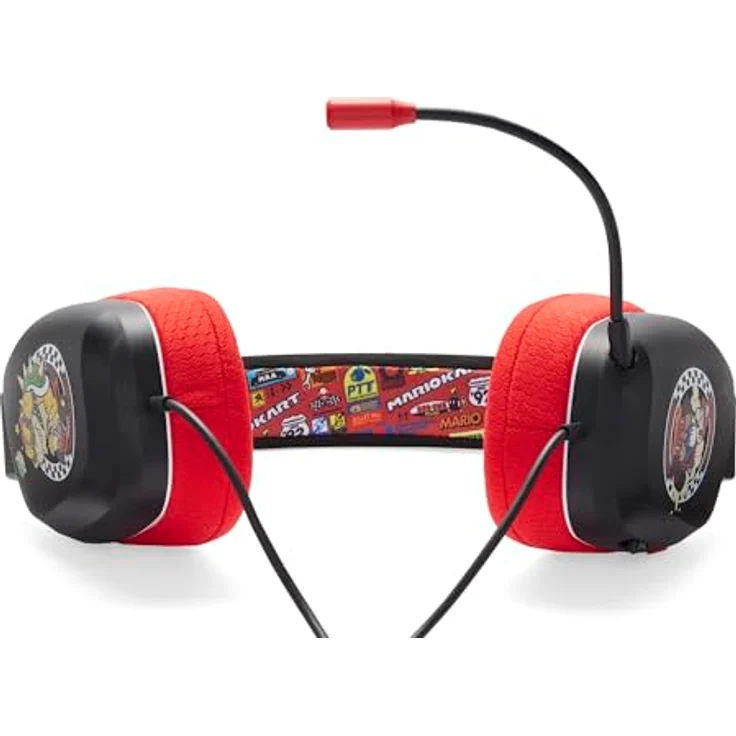 POWERA Mario Kart Rivals, Over-ear kabelgebundenes Stereo-Headset, 50-mm-Lautsprechertreiber, ultraleichte Konstruktion, abnehmbares Mikrofon, mehrfarbig – Bild 8