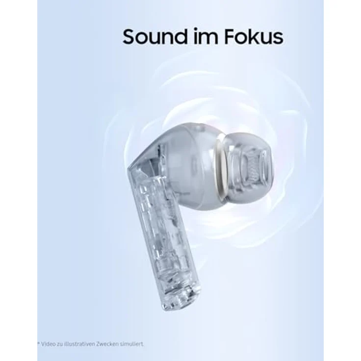 SAMSUNG Galaxy Buds3 FE, In-ear Kopfhörer mit ANC und 30 Stunden Akku, Bluetooth, Schwarz – Bild 4