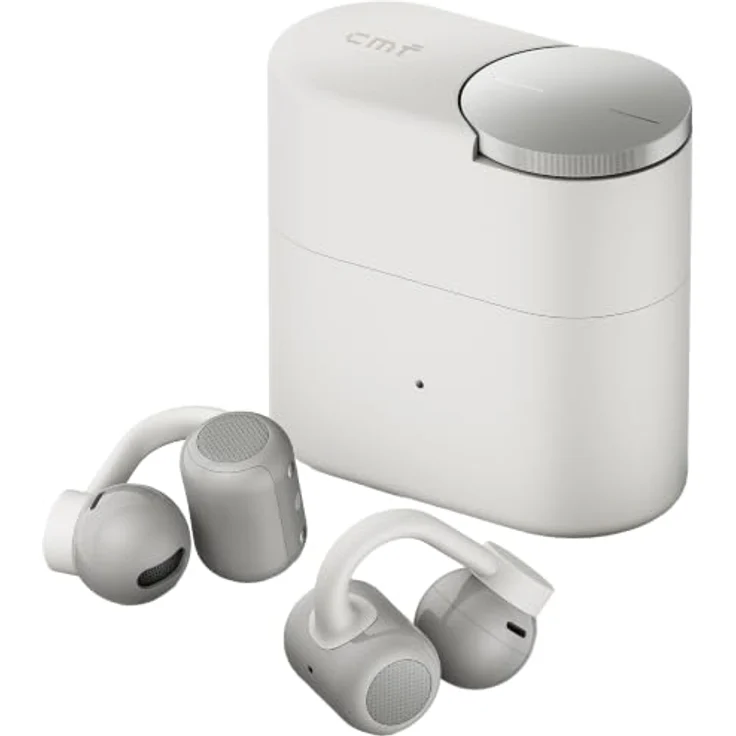 CMF BY NOTHING CMF Clip Pro Open-Ear Kopfhörer, Kabellose Clip-On Earbuds, Hi-Res Audio, IP54 Wasserdicht, Ultra-Leicht, Schwarz – Bild 1