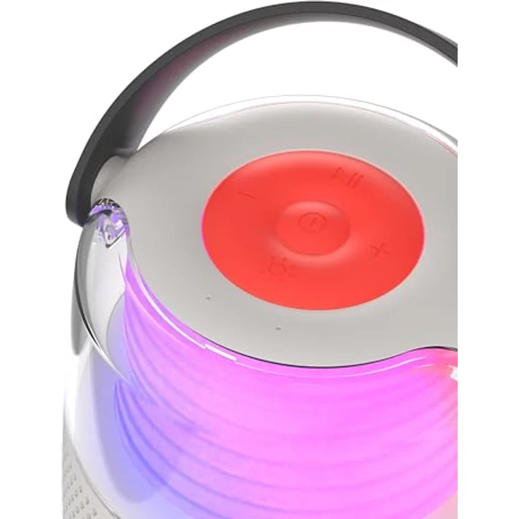 MOB Karaoke Lautsprecher KS-80 grau (5 h, Netzbetrieb, Akkubetrieb), Bluetooth Lautsprecher, Grau – Bild 2