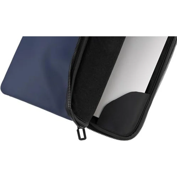 TUCANO GOMMO - Sleeve für 14 Zoll Laptop und MacBook Air 15 Zoll, gummiertes Material - Blau – Bild 2