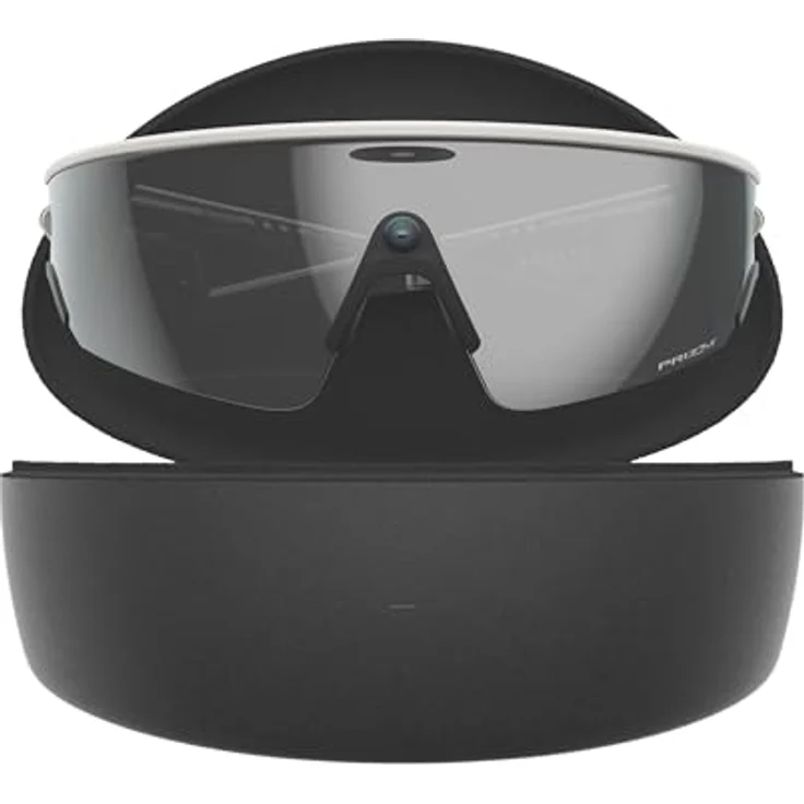 Oakley Meta Vanguard SK-1001205-01, AR Brille mit 12MP Kamera, Weiss-Schwarz, Open-Ear-Lautsprechern und Garmin-Kompatibilität – Bild 4