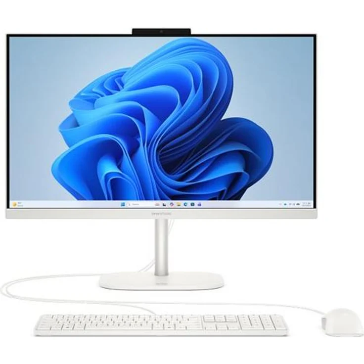 HP OmniStudio 24-cu0431ng, 60,5 cm (23.8"), Full HD IPS, Intel Core i3, 8 GB RAM, 512 GB SSD, Windows 11 Home, Weiß