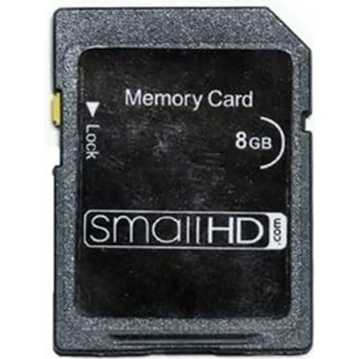 SmallHD 8 GB SD Card, SD Speicherkarte für 3D LUTs und Firmware-Updates