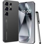 HT Entsperren Telefon Smartphone (6,3 Zoll, 8 MP Kamera, 2GB RAM+16GB ROM, erweiterbar 128GB, unterstützt 4G FDD-LTE: B1/3/7/20) - Schwarz