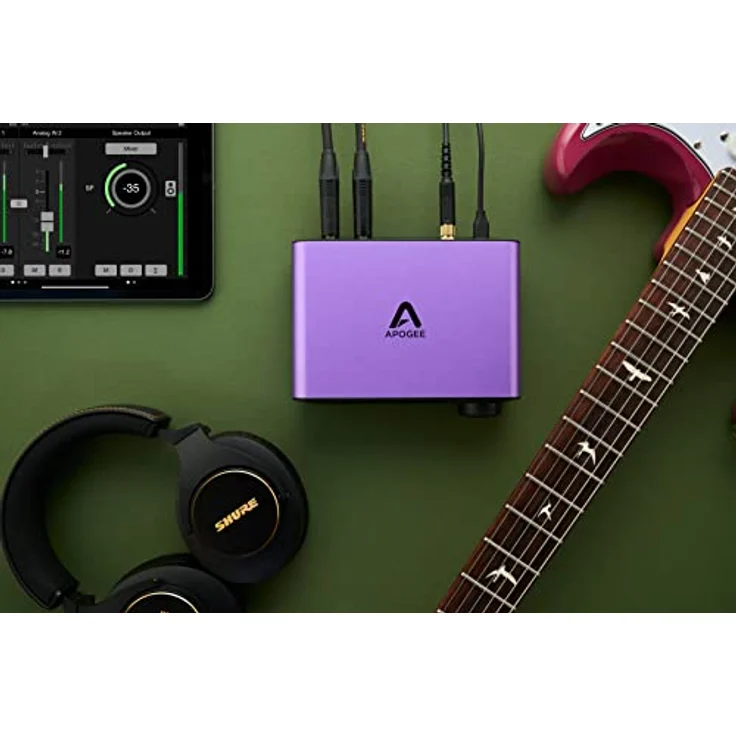 Apogee BOOM USB-C Audiointerface (für Studio- und Heimproduktionen, Null-Ohm Kopfhörerverstärker, Onboard Hardware-DSP, USB-C Buspowered) – Bild 4