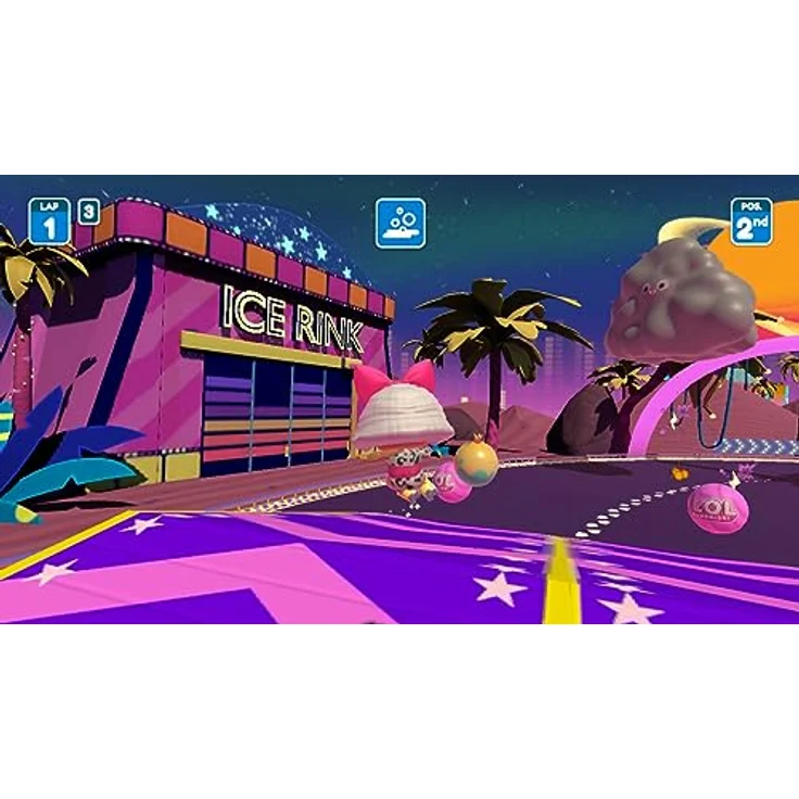 Nighthawk Interactive L.O.L. Surprise! Dreams Racing Roller, Nintendo Switch Game mit individueller Anpassung und verschiedenen Rennkursen – Bild 5