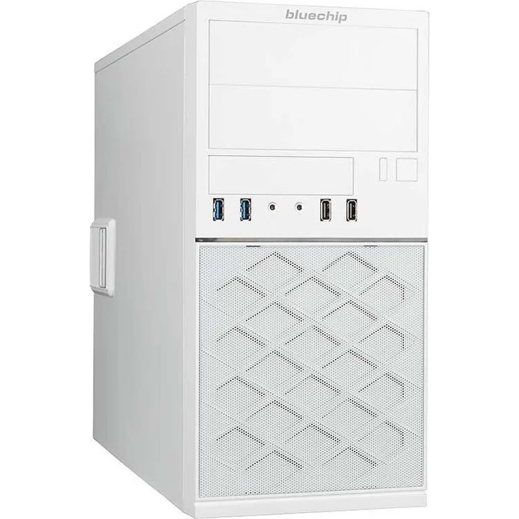bluechip MEDICAL T3300, Intel Core i5-14400, 8 GB DDR5, 500 GB NVMe SSD, Windows 11 Pro, Mini-Tower, Weiß