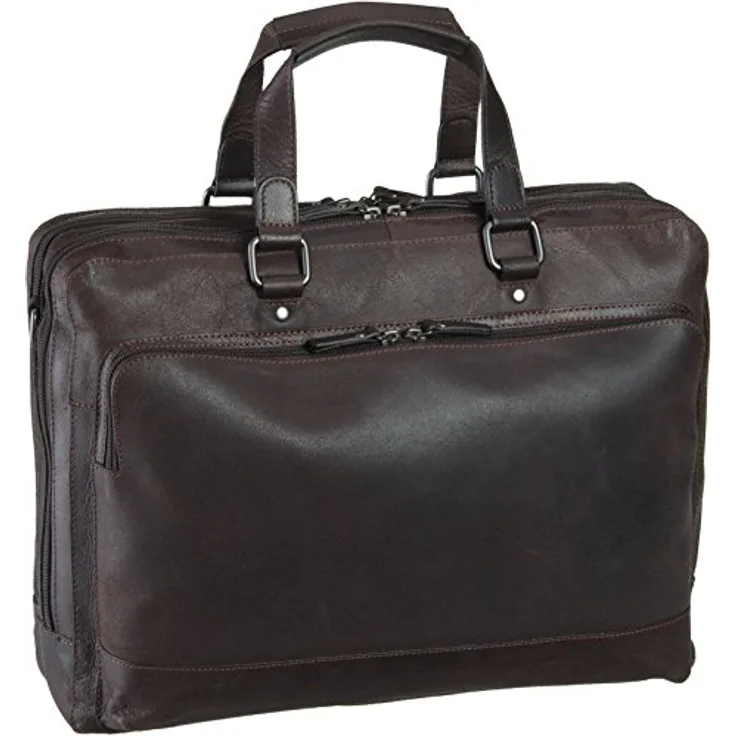 Leonhard Heyden Dakota Aktentasche Leder 40 cm Laptopfach