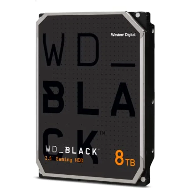 WD Black 8TB HDD SATA 6Gb/s Desktop 8,89cm 3,5Zoll Festplatte, 3.5 Zoll, Schwarz
