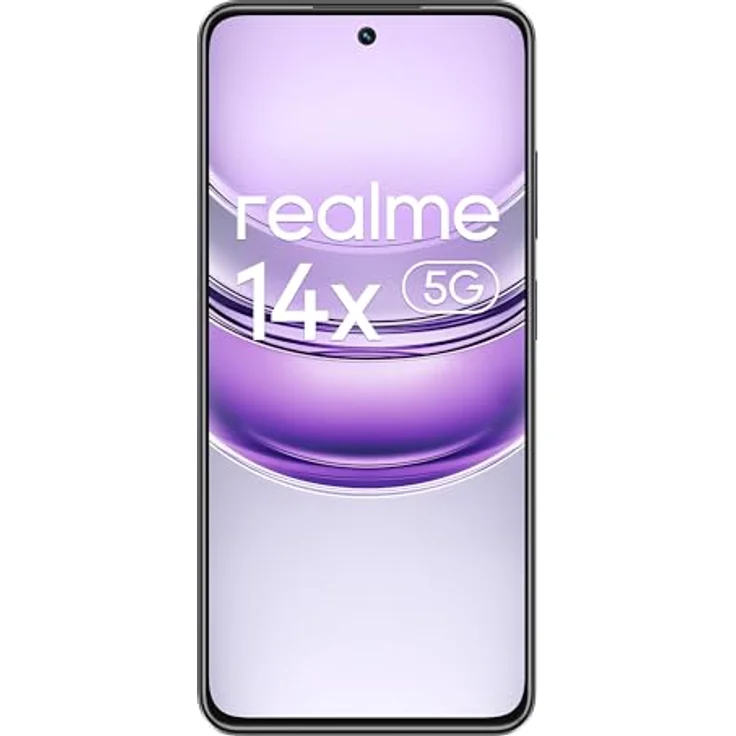 realme Smartphone 14x 5G 128GB 6GB Carbon Black – Bild 2
