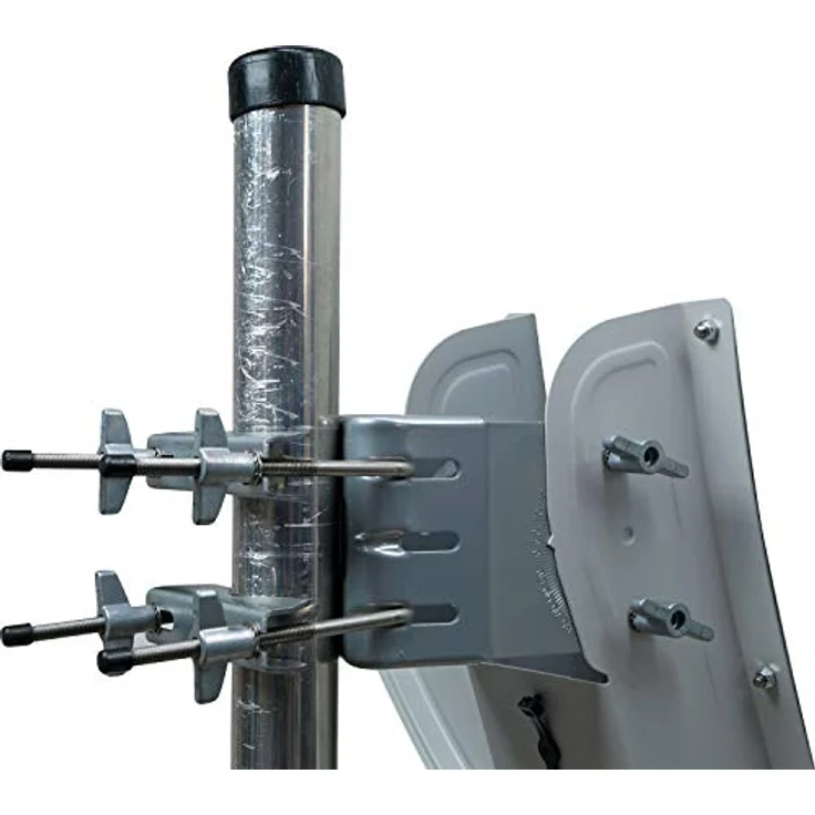 Schwaiger SPI085PW011 Aluminium Offset-Antenne 85 cm, Premiumklasse, weiß – Bild 4