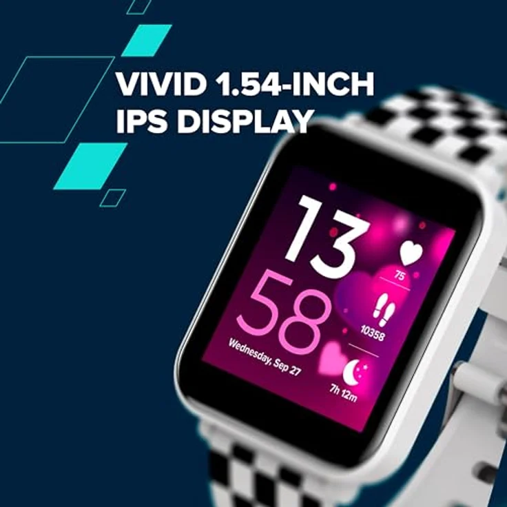 Canyon CNE-KW43 Smartwatch für Kinder, wasserdicht nach IP67, 1,54 Zoll IPS-Display, Schrittzähler, Bluetooth 4.0 LE, leichtes Design – Bild 4