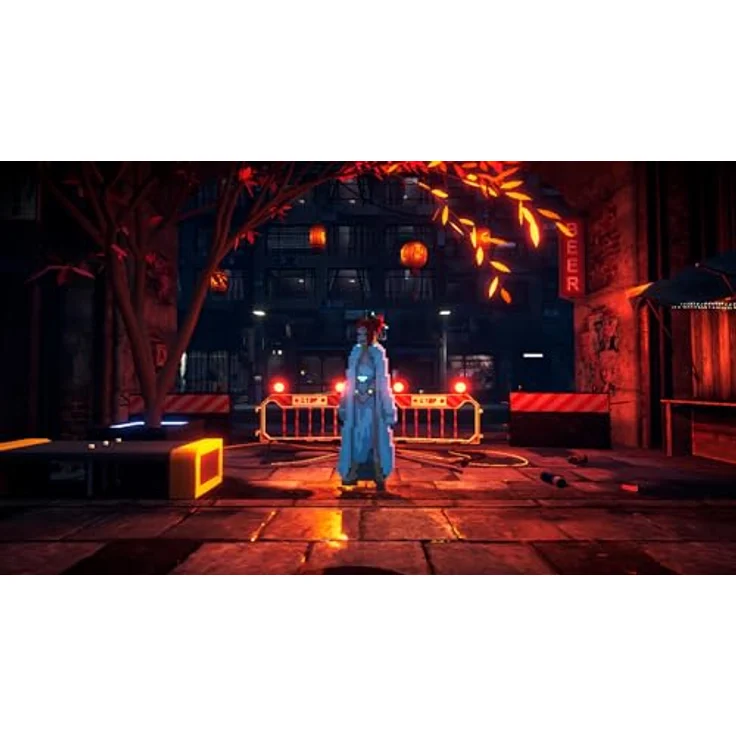 MDM MERIDIEM GAMES NEON BLOOD - LIMITED EDITION PS5, Cyberpunk-Thema, rundenbasierter Kampfstil, 2.5D-Ästhetik, dialogbasiertes Detektivsystem, viele Neons – Bild 3