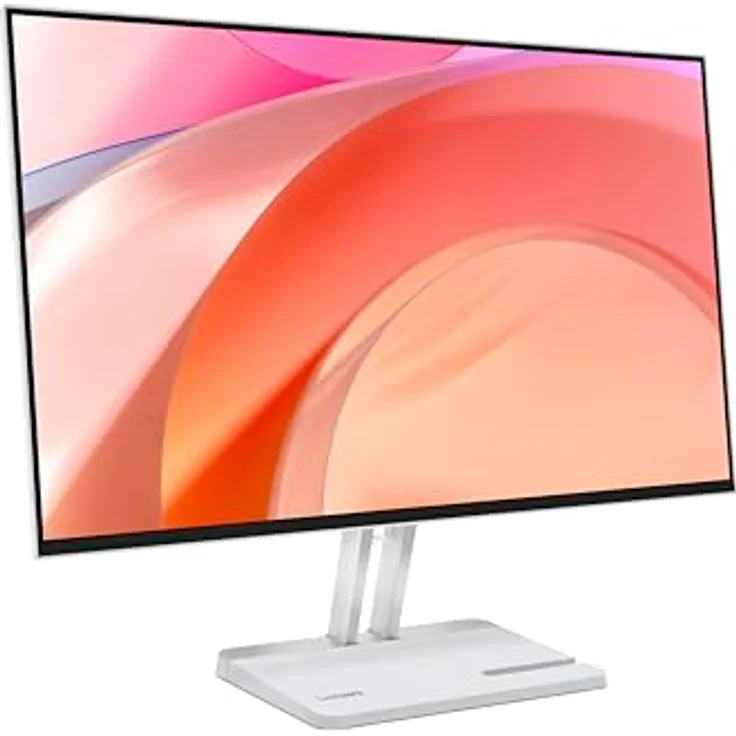 Lenovo L27-4C, 27" Full HD WLED Monitor, 1920x1080, 144Hz, 1ms Reaktionszeit, HDMI/VGA, 4-seitiges Panel, TÜV Augenschutz, grau – Bild 3