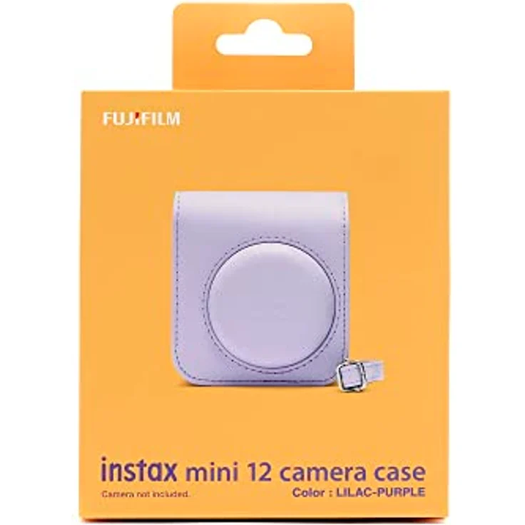 INSTAX Mini 12, Kameratasche mit Trageriemen in Lilac-Purple, geeignet zum Schutz der INSTAX mini 12 – Bild 5