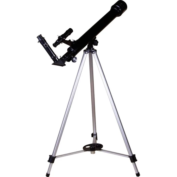 Levenhuk Refraktor-Teleskop Skyline BASE 50T, Azimutal mit max. Vergrößerung 100x, manuelle Steuerung, leicht und kompakt
