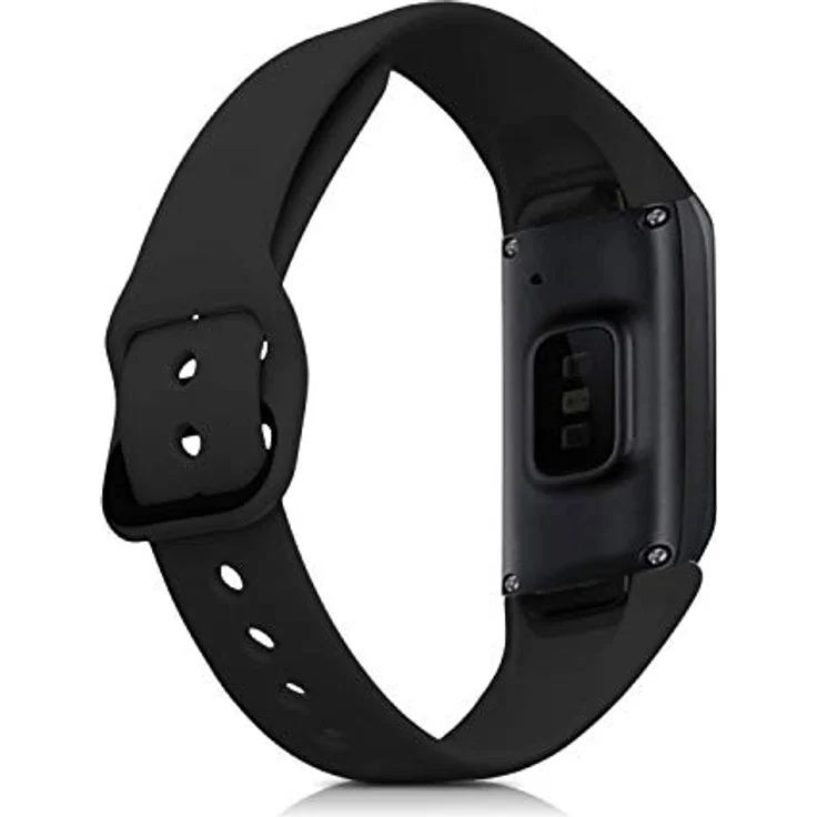 kwmobile 2X Sportarmband Set für Samsung Galaxy Fit (SM-R370) – verstellbares TPU Silikon Ersatzband in verschiedenen Farben – Bild 4