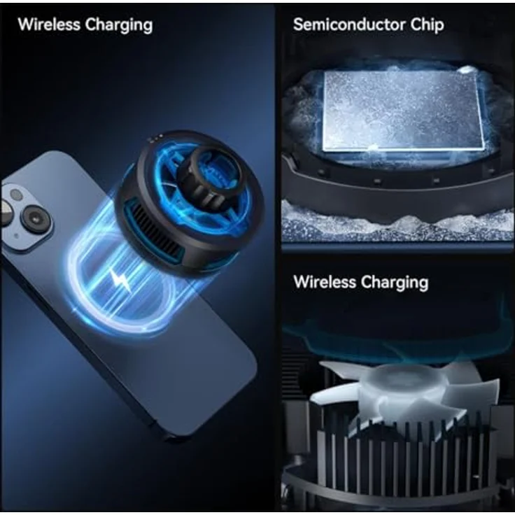 Ulanzi SK 10 Magnetic Wireless Charge, Wireless Charger mit Magnetfunktion – Bild 6
