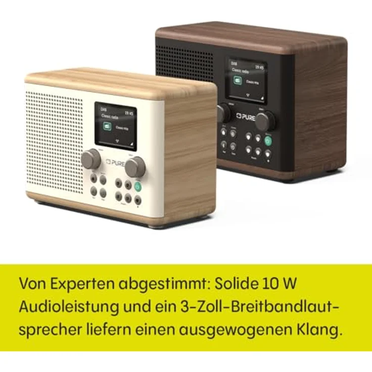 Pure Classic H4 Digitales Küchenradio (DAB+/FM, Bluetooth, USB, AUX, Küchentimer, Wecker) – Bild 5
