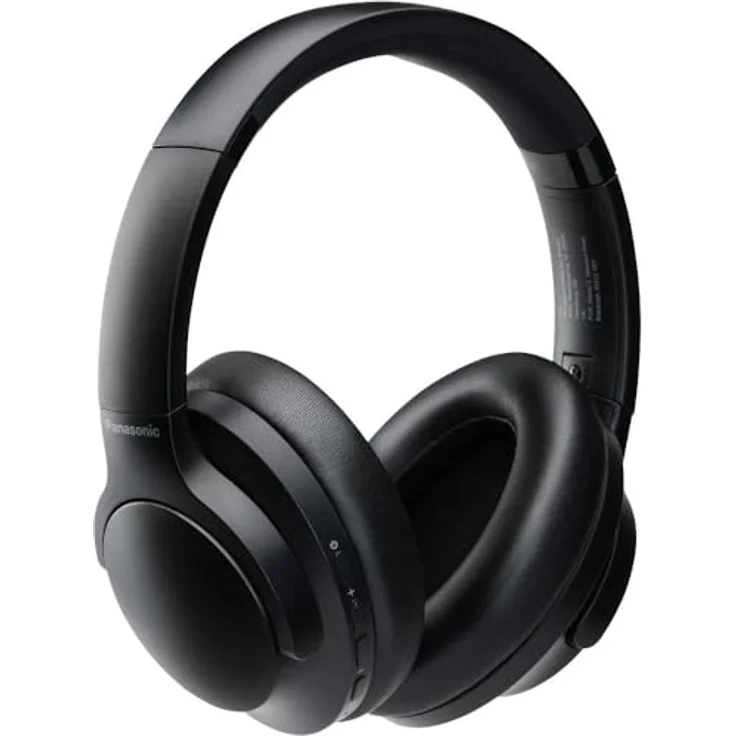 Panasonic RB-HX330B, Kabelloser Stereokopfhörer mit ANC, 55 Stunden Akkulaufzeit, Bluetooth 5.3, Schwarz – Bild 2