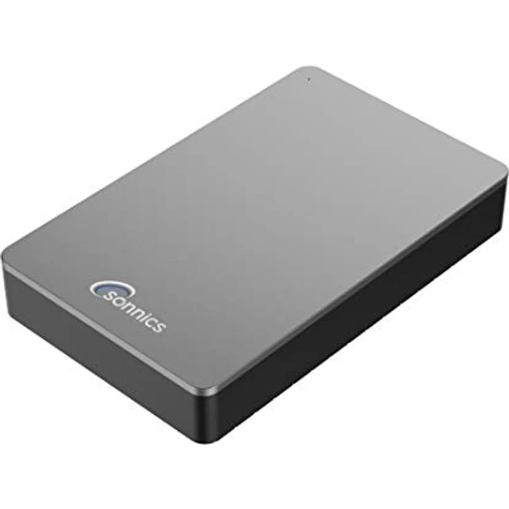 Sonnics 2TB Grau Externe Desktop-Festplatte, USB 3.0 kompatibel mit Windows PC, Mac, Smart TV, Xbox One und PS4 – Bild 1