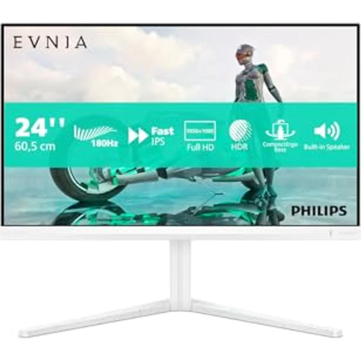 PHILIPS Evnia 3000 24M2N3201A - LED-Monitor - Gaming - 61 cm (24") - Weiß – Bild 2
