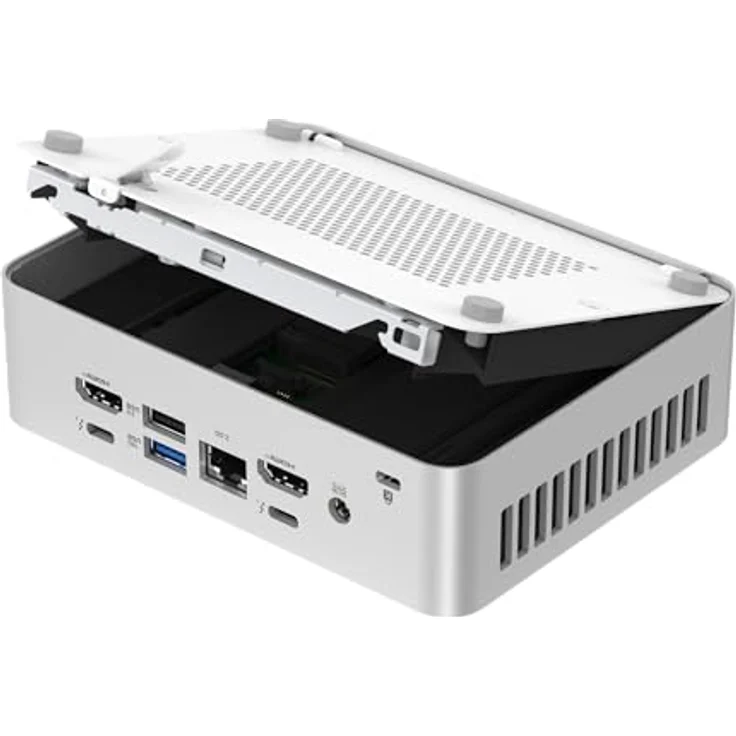 Asus Nuc 15 Pro+, Mini-PC mit Intel Core Ultra Prozessor, Intel Arc Grafik, optimierter KI-Leistung, silbernelting – Bild 4