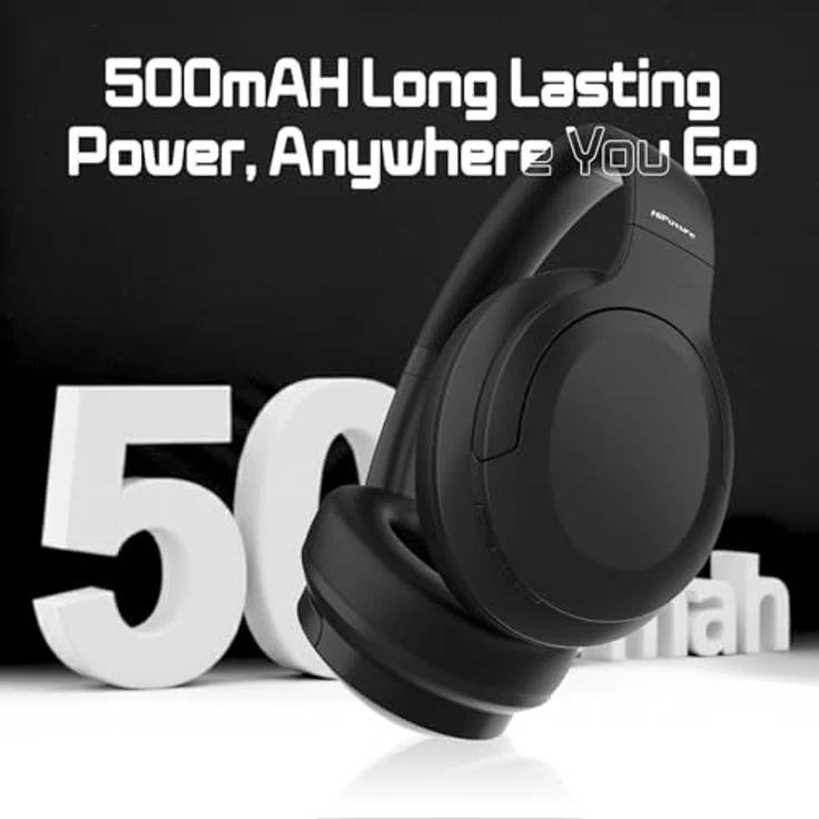 HiFuture Headphones Future Tour (black) (Kabellos), Kopfhörer, Schwarz, Silber – Bild 7