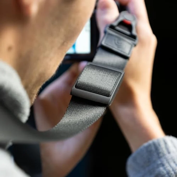 AIRBELL AirStrap Kameragurt mit verstecktem AirTag-Fach, Schnellwechsel-System, verstellbar von 80cm bis 140cm, kompatibel mit den meisten Kameras – Bild 5