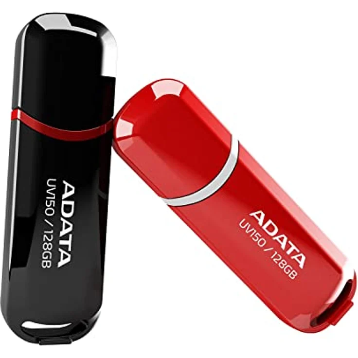 ADATA AUV150-128G-RBK USB-Stick 128 GB USB Typ-A 3.0 (3.1 Gen 1) Schwarz - USB-Sticks (128 GB, USB Typ-A, 3.0 (3.1 Gen 1), Kappe, Schwarz) – Bild 5