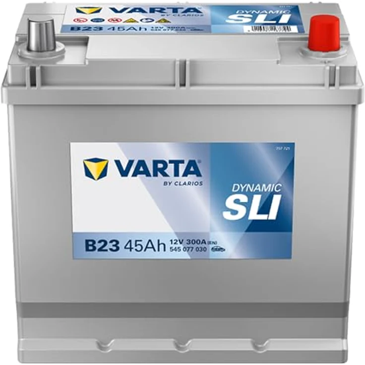 VARTA JIS Starterbatterie 12V 45Ah 300A/EN B01, leistungsstarke Autobatterie für MAZDA und RENAULT Modelle – Bild 8