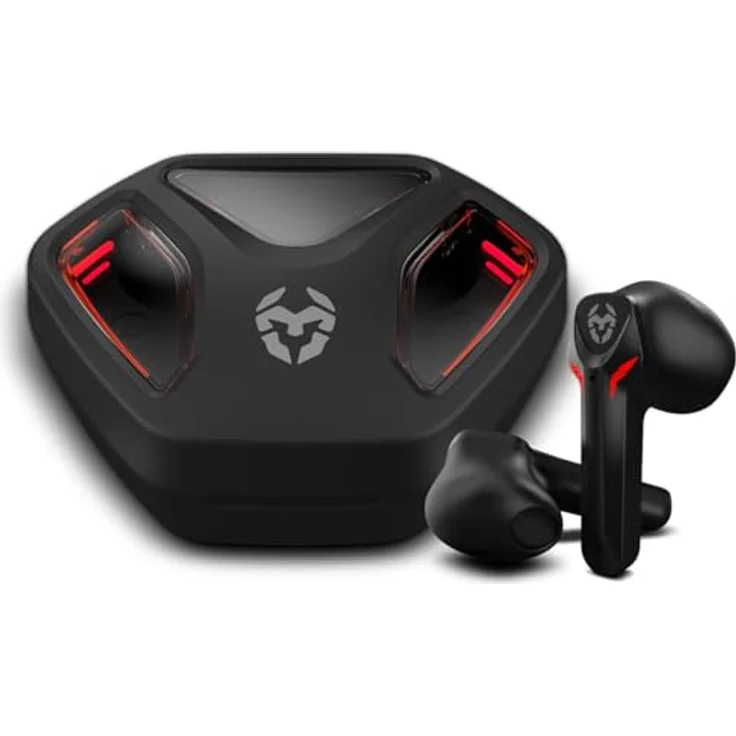 KROM KALL - Stereo-In-Ear-Gaming-Kopfhörer, Bluetooth 5.3, Schwarz – Bild 1