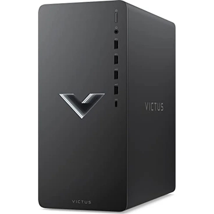 HP Victus by TG02-0128ng Desktop PC, AMD Ryzen 5-5500, 16GB RAM, 1TB SSD, NVIDIA GeForce RTX 4060, Silber, FreeDOS – Bild 5