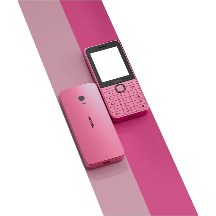 Nokia 225 4G Handy pink, Feature Phone mit Bluetooth, kompaktes Design und VGA-Kamera – Bild 1