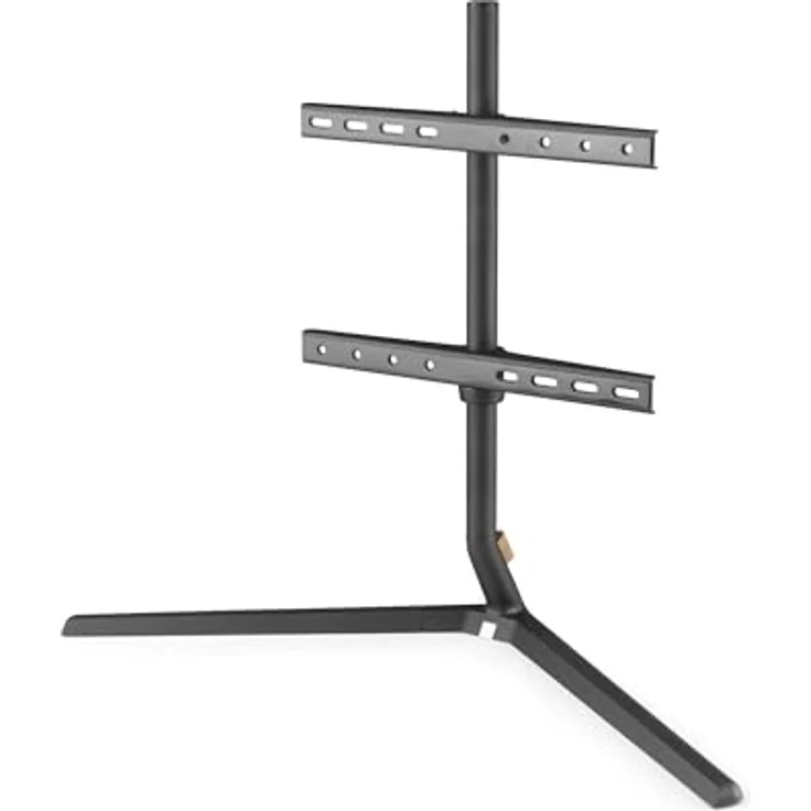 One for All Design Tisch-TV-Ständer, höhenverstellbar und 180° schwenkbar für 32"-70" TVs, Schwarz – Bild 1